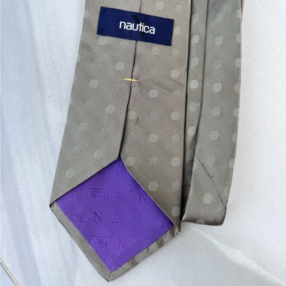 Vintage 100% silk Nautica tie - Picture 2 of 7